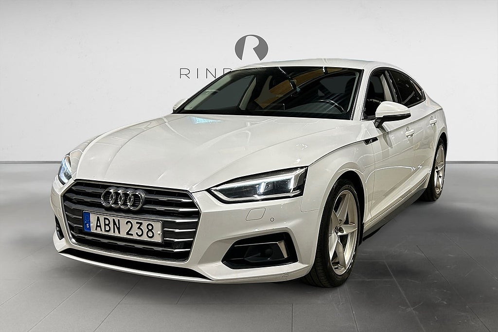 Audi A5 SB 2.0 TDI 190 HK AUT Q SPORT NAVI DRAG D-VÄRM COCKPIT 18"