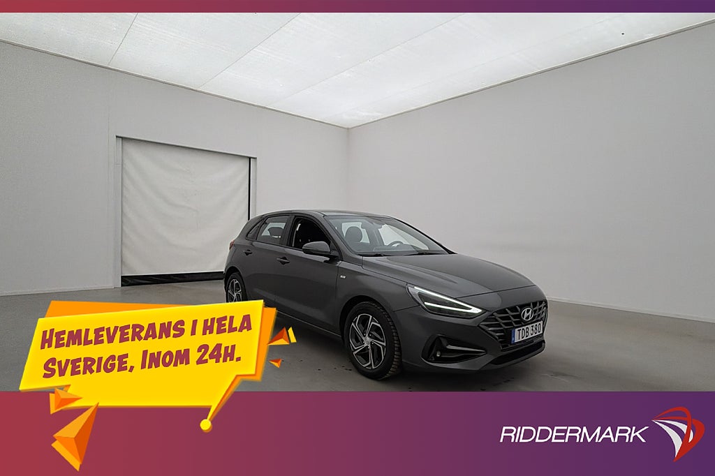 Hyundai i30 1.5 T-GD Advanced Kamera LED Keyless Rattvärme