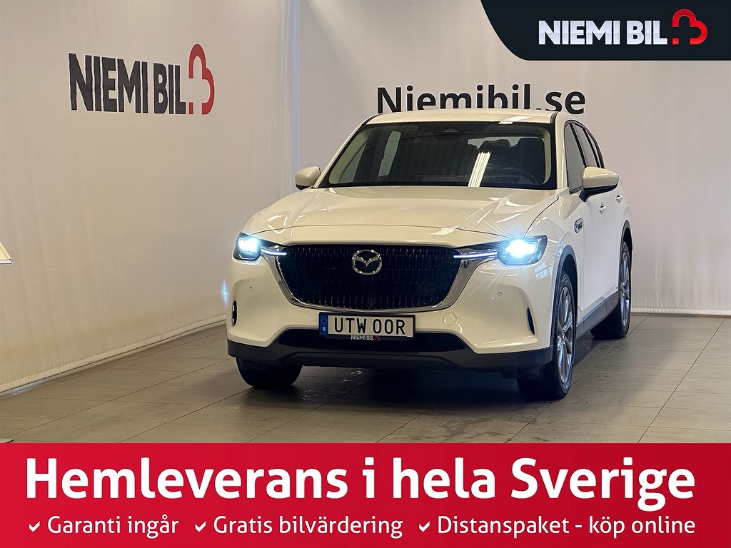 Mazda CX-60 PHEV AWD 327hk Kamera/Nav/Rattvärm/HUD/SoV-däck