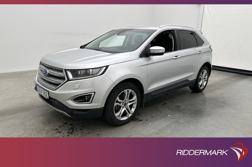 Ford Edge 2.0 AWD 210hk Titanium Kamera Navi Skinn Dragkrok