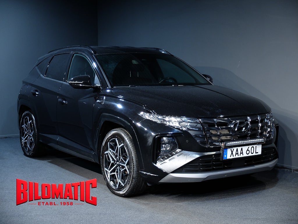 Hyundai Tucson PHEV Advanced N-LINE AWD DRAG VÄRMARE APPSTYRD V-HJUL