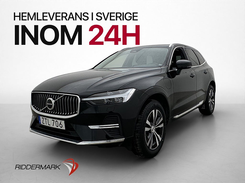 Volvo XC60 Recharge T6 AWD 350hk MOMS Pano Värm Drag Kamera