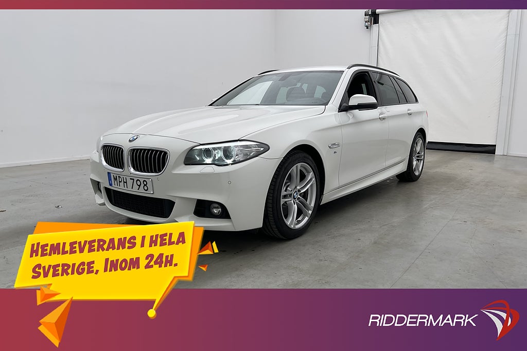 BMW 520 D xDrive Touring M Sport Dragkrok H/K Skinn Sensorer