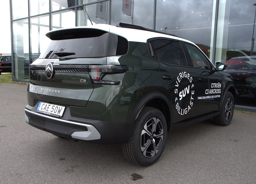 Citroën C3 Aircross MAX Hybrid 145hk Automat