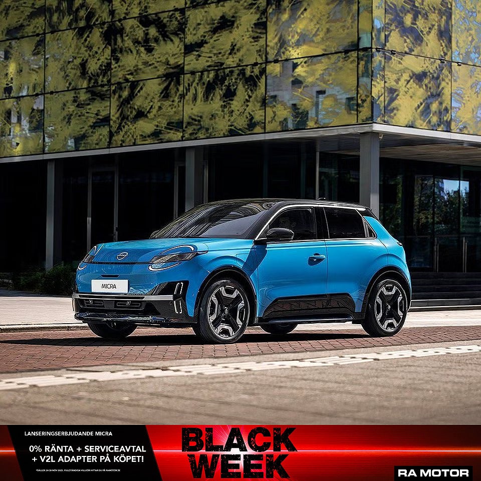 Nissan Micra 40 kWh ENGAGE Finans 0% Ränta Från 1995kr/mån 2025