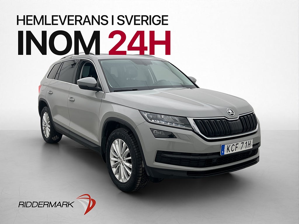 Skoda Kodiaq 2.0 TDI 7-Sits Business D-Värm Pano Canton Drag