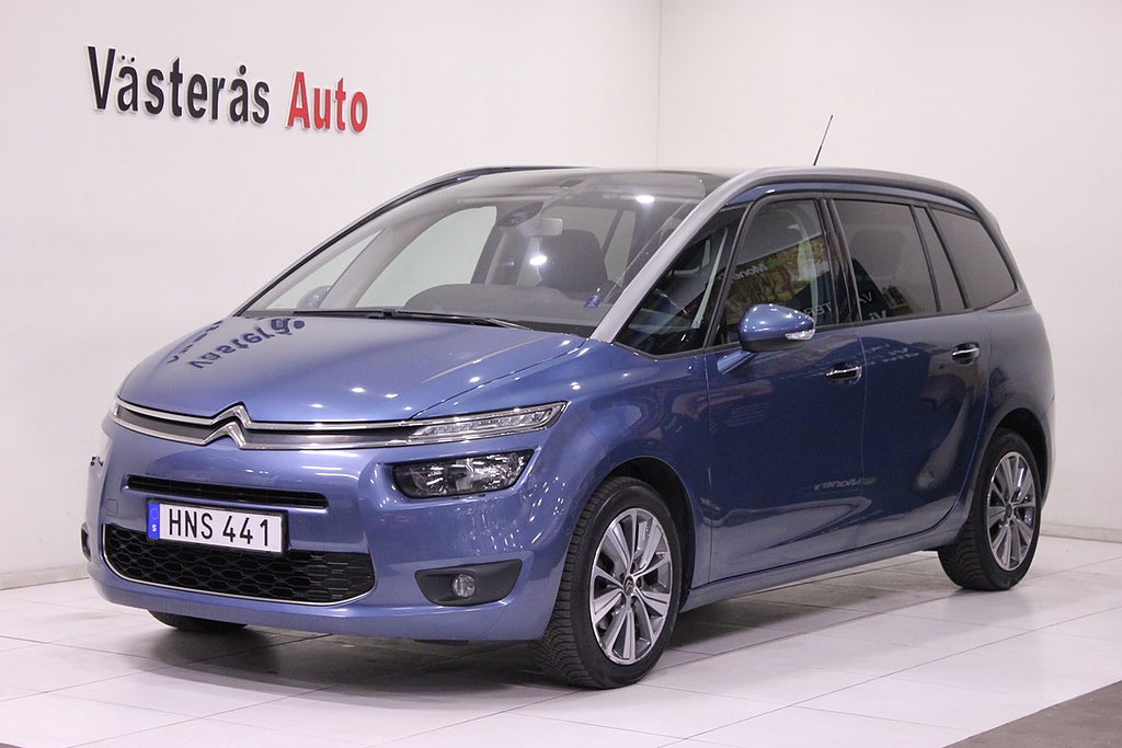 Citroen Grand C4 Picasso 1.6 Automat Ny Besikt 7 sits Ny Service BlueHDiEATEuro6