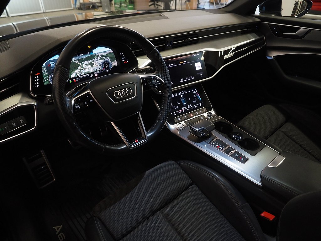 Audi A6 Avant 45 TDI 231hk Q S-line |Drag |D-värm|Cockpit| 2019