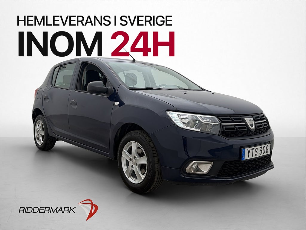 Dacia Sandero 0.9 TCe Farthållare Bluetooth Få-Brukare