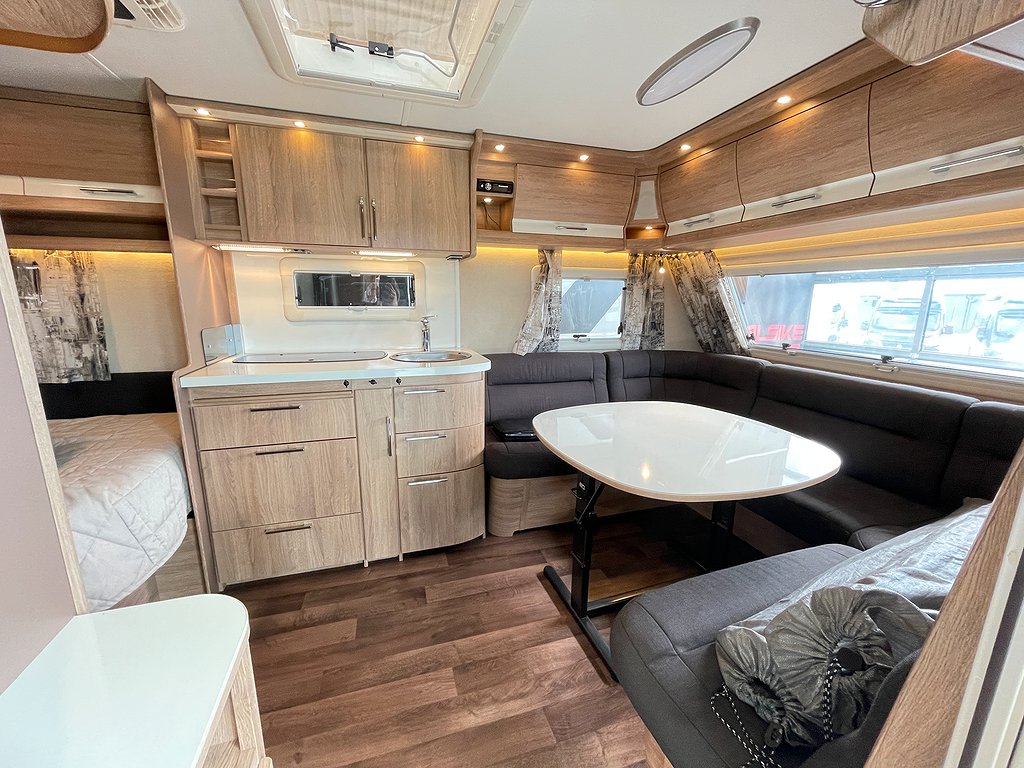 Kabe Classic 660 GDL / Förtält / AC / ALDE / Barnkammare - Kabe
