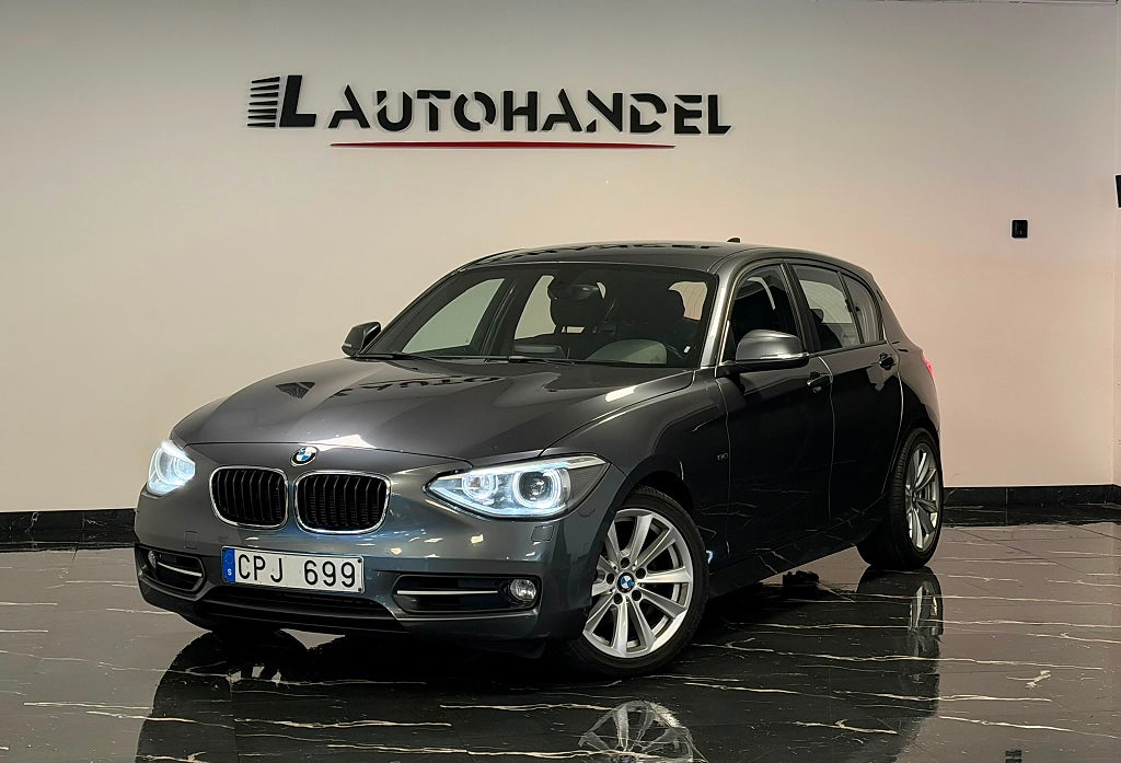 BMW 120D 5-dörrars Sport line Drag 184Hk
