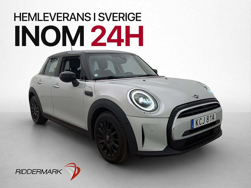 MINI Cooper 136hk Kamera Navigation Bluetooth Sätesvärme