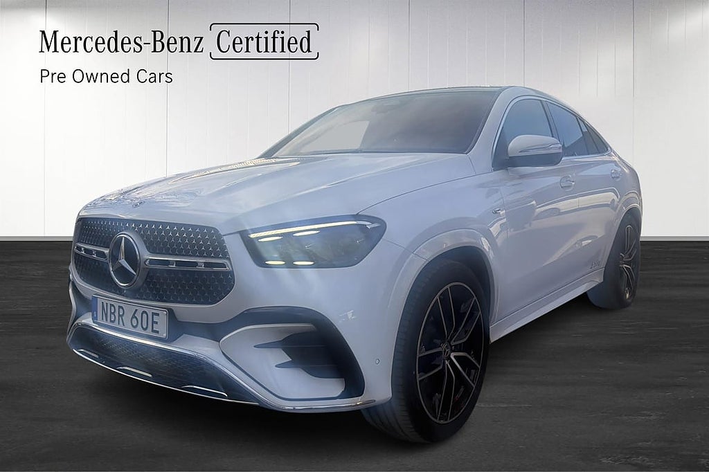 Mercedes-Benz GLE 350 de 4MATIC Coupé Drag / Adapt F-håll / RattVä / Akustikglas /