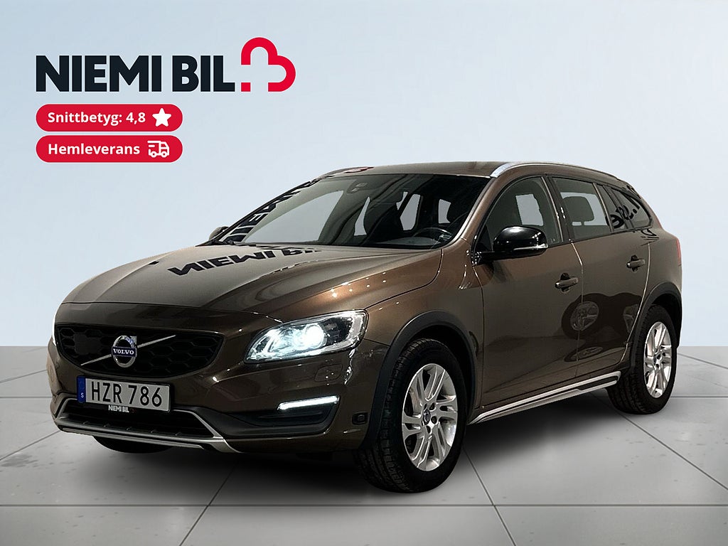 Volvo V60 Cross Country D3 Summum Business Edit Dvärm MoK Skinn Kamrem Bytt SoV