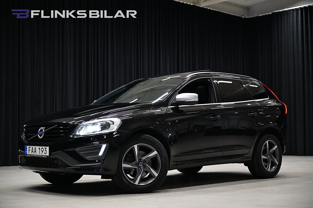 Volvo XC60 D4 AWD R-Design Pro Panorama Navi D-Värm Blis 190hk Eu6