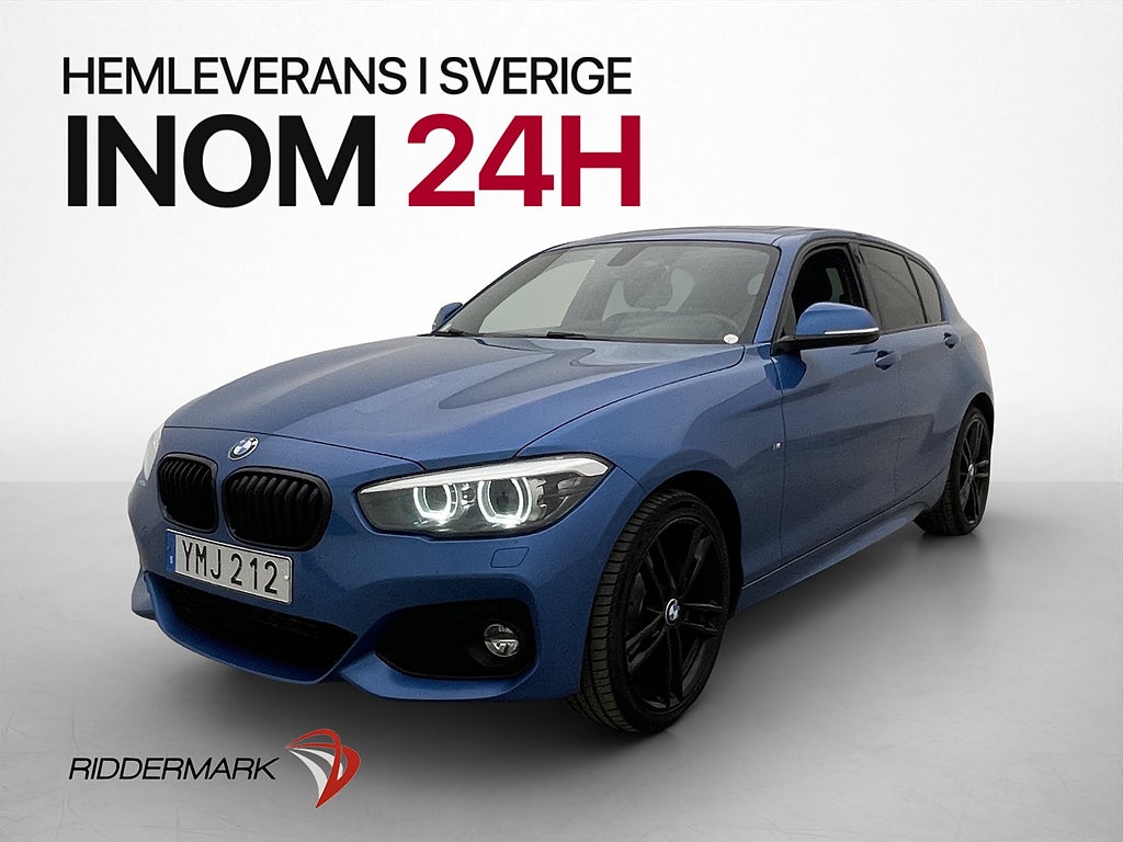 BMW 120D d xDrive 190hk M Sport Taklucka Skinn Sensorer