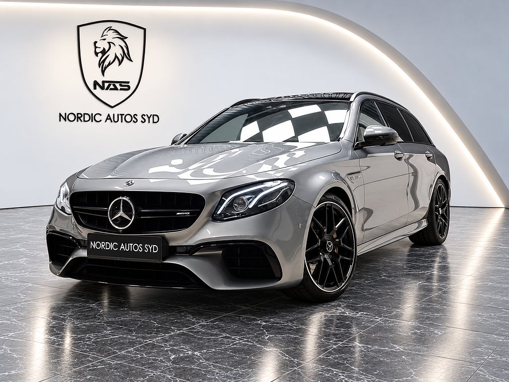 Mercedes-Benz E63 T / 4MATIC+ / Pano / Skalstolar / Burmester