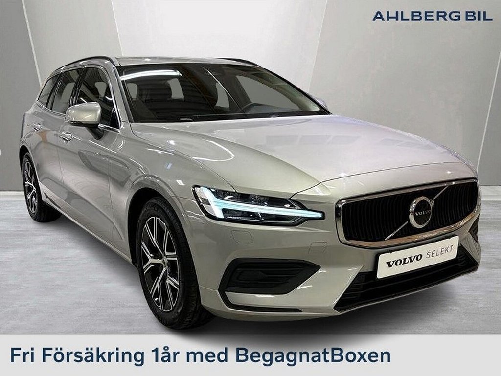 Volvo V60 B3 Bensin Core, Parkeringssensor bak, Navigation, Baklucka Elman