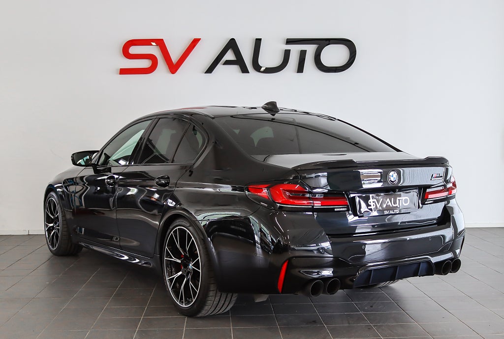 BMW M5 Competition Kolfiber Massage Milltek HuD 360 H/K