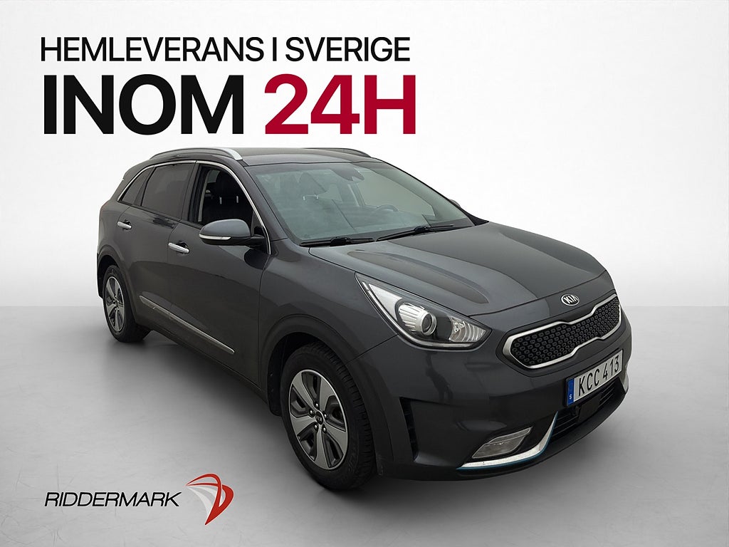 Kia Niro PHEV Advance Plus 141hk Värmare Navi CarPlay Kamera