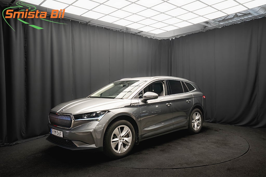 Skoda Enyaq iV 85 PLUS PAKET DRAG KAMERA ELSTOL 99.9% SoH 1-ÄGARE MOMS