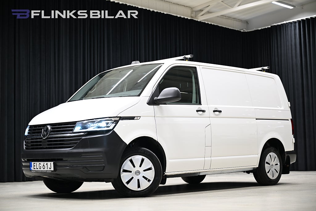 Volkswagen Transporter DSG 150HK Inredning|Dubbeldörr|LED|Drag|Värmare|Leasbar