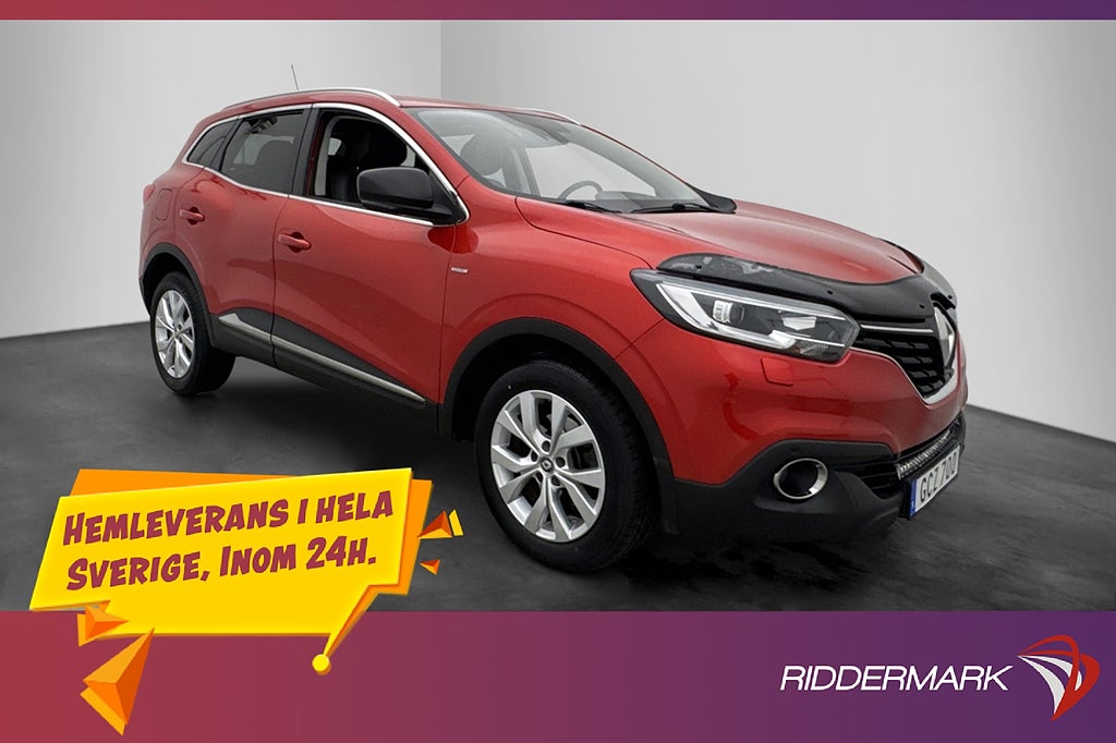 Renault Kadjar 1.2 TCe 130hk Limited Kamera Navi Halvskinn