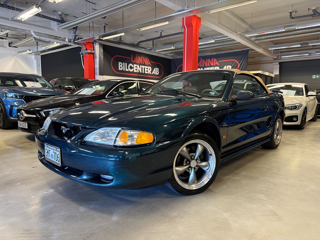 Ford Mustang GT 5.0 V8 Convertible Automat Skinn Skattebefriad