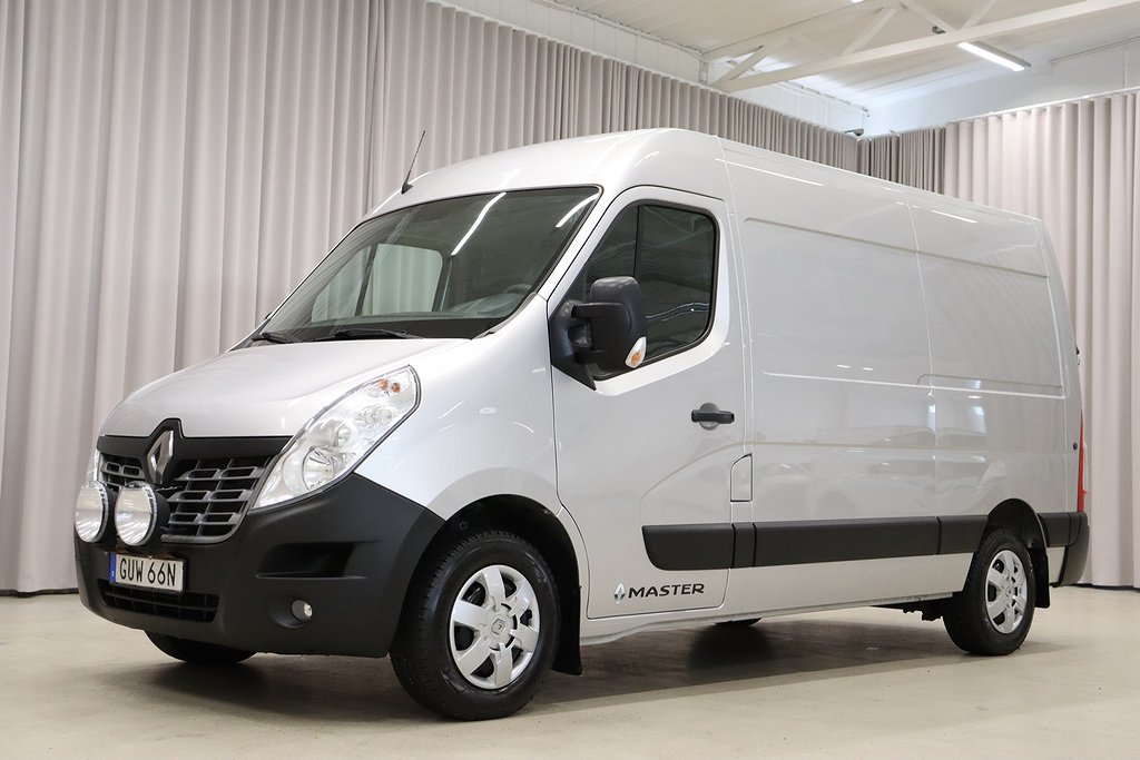 Renault Master dCi 170HK L2H2 Drag Värmare GPS Kamera Moms