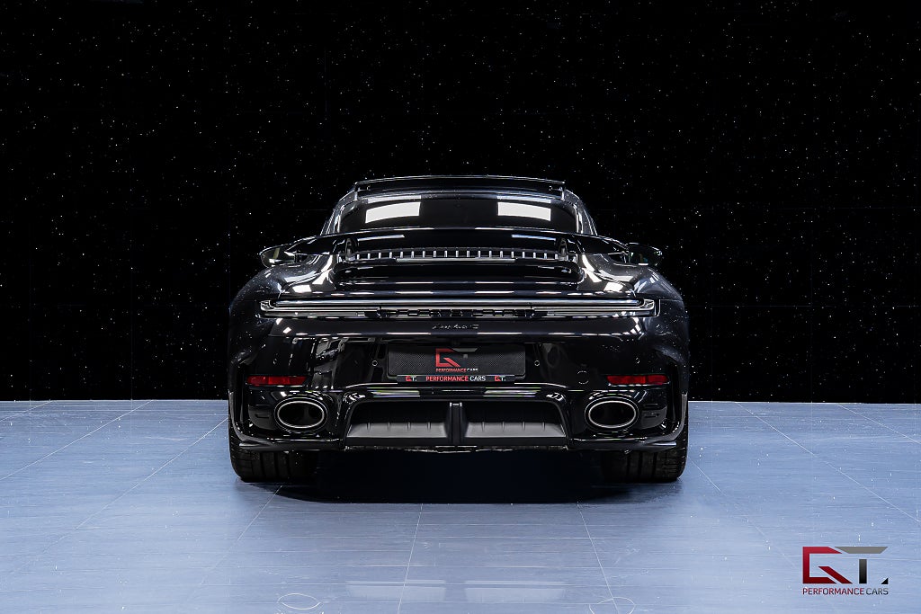 Porsche 911 992.2 Turbo S MOMS Burmester Lift Interiörpaket Glastak
