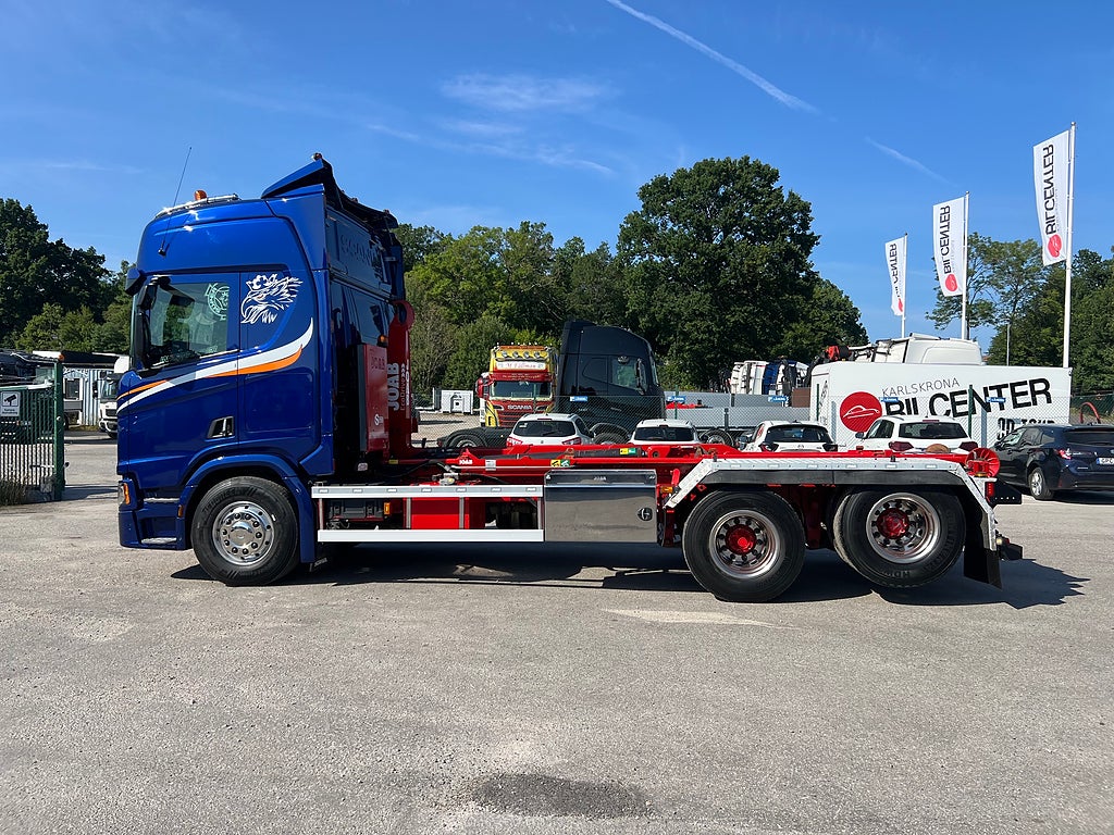 Scania R650 6x2 Lastväxlare, Euro 6