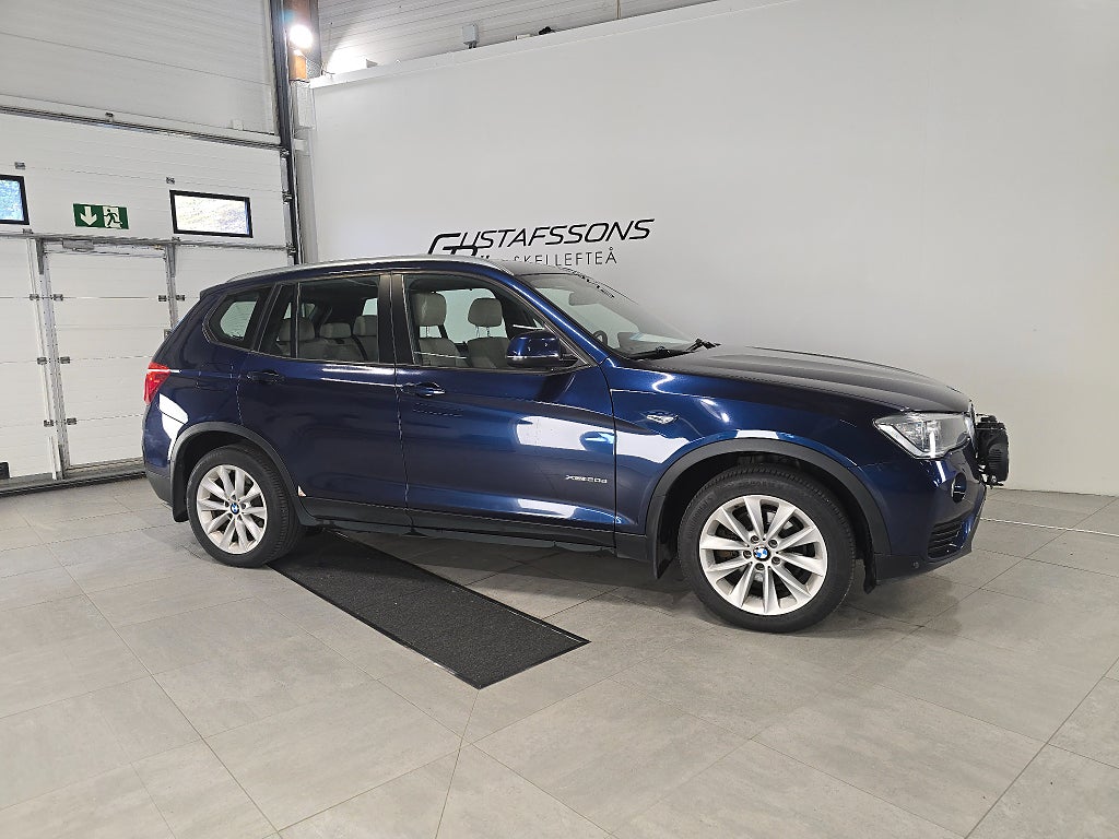 BMW X3 xDrive20d Steptronic | Drag, D-värm, V-hjul, Skinn, H/K