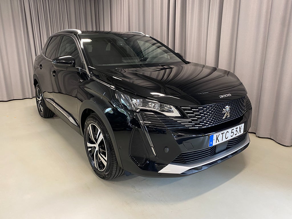 Peugeot 3008 GT 130hk Automat. Adaptiv farthållare, Navi