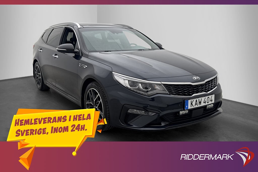 Kia Optima Sport Wagon 1.6 T-GDI GT-Line Pano Carplay Skinn
