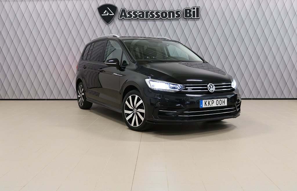 Volkswagen Touran 1.5 TSI DSG R-line P-värmare Drag 7-sits 