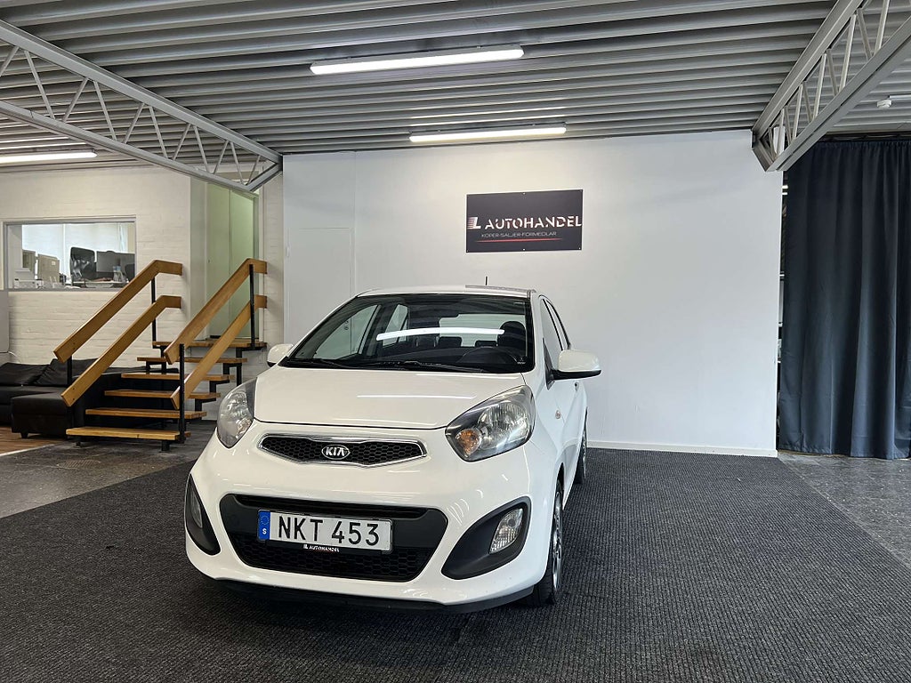 Kia Picanto 5-dörrar 1.0 MPI Edition GLS Euro 5 Nybesiktigad