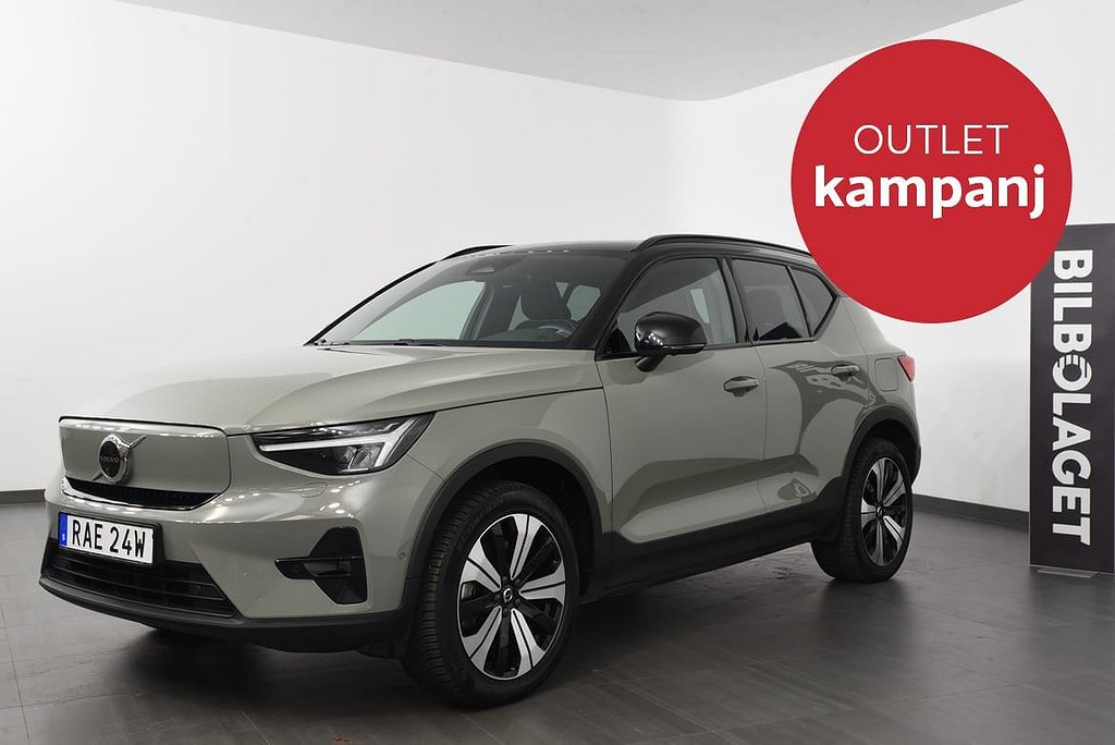 Volvo XC40 Recharge Twin motor Ultimate/klimatpaket/panorama/360-kamera/ton