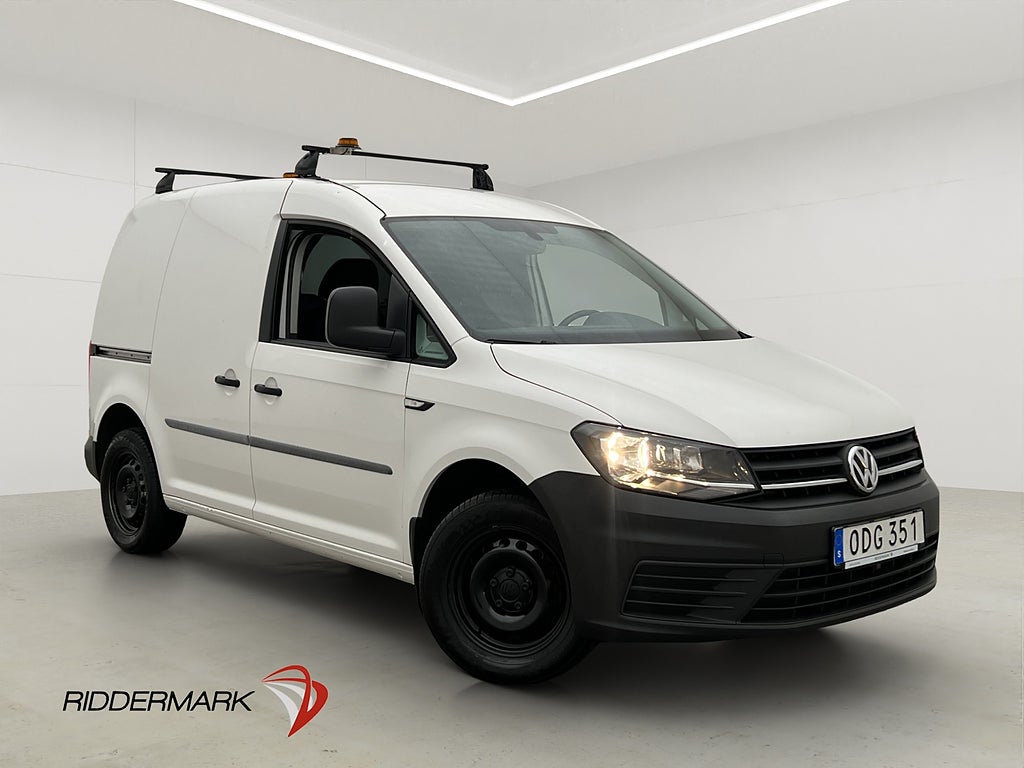 Volkswagen Caddy 102hk Värmare Drag PDC Farthållare Moms