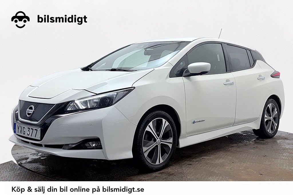 Nissan Leaf 40 kWh N-Connecta V-Pump Navi 360° P-Sens 150hk