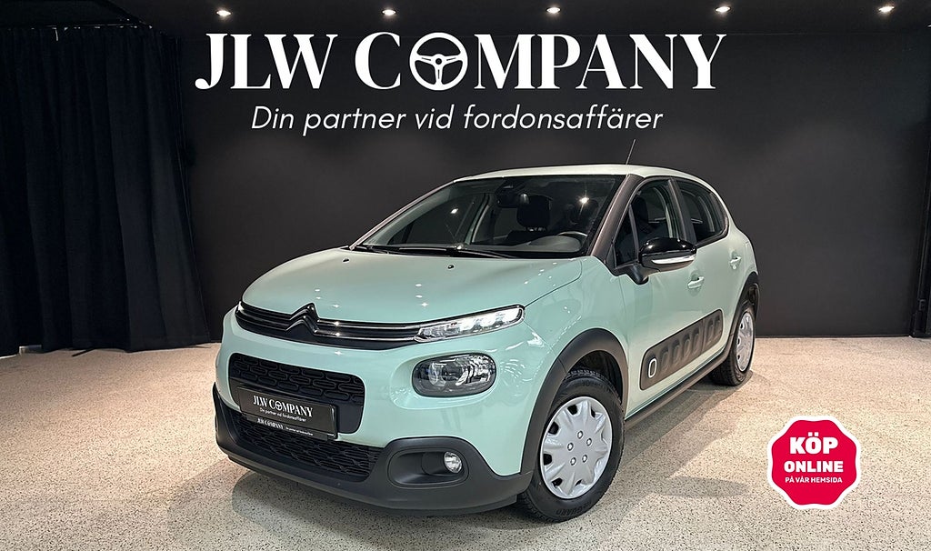 Citroën C3 PureTech | Carplay | Farthållare | P-sensorer