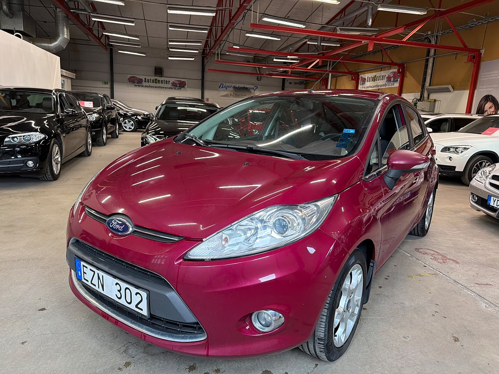 Ford Fiesta 5-dörrar 1.25 Titanium Euro 5