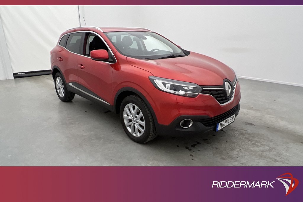 Renault Kadjar dCi 110hk M/K-Värmare Halvskinn 4,95% RÄNTA