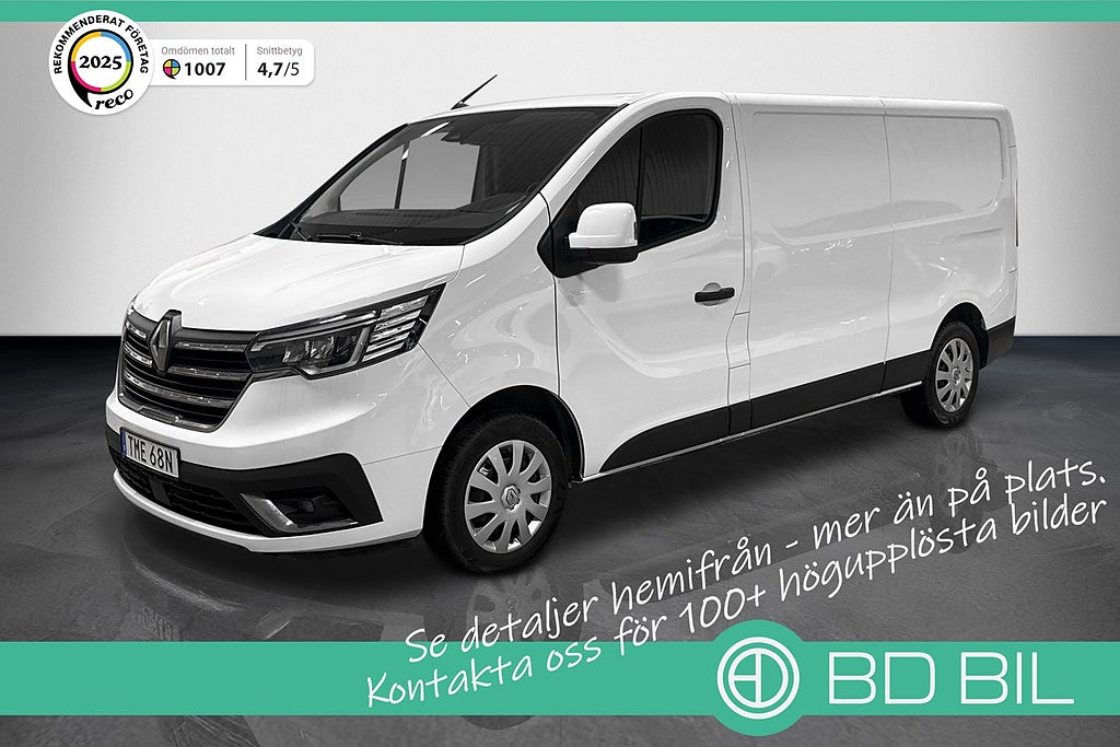 Renault trafic 2.0 dCi L2 NORDIC LINE DRAG VÄRMARE MOMS