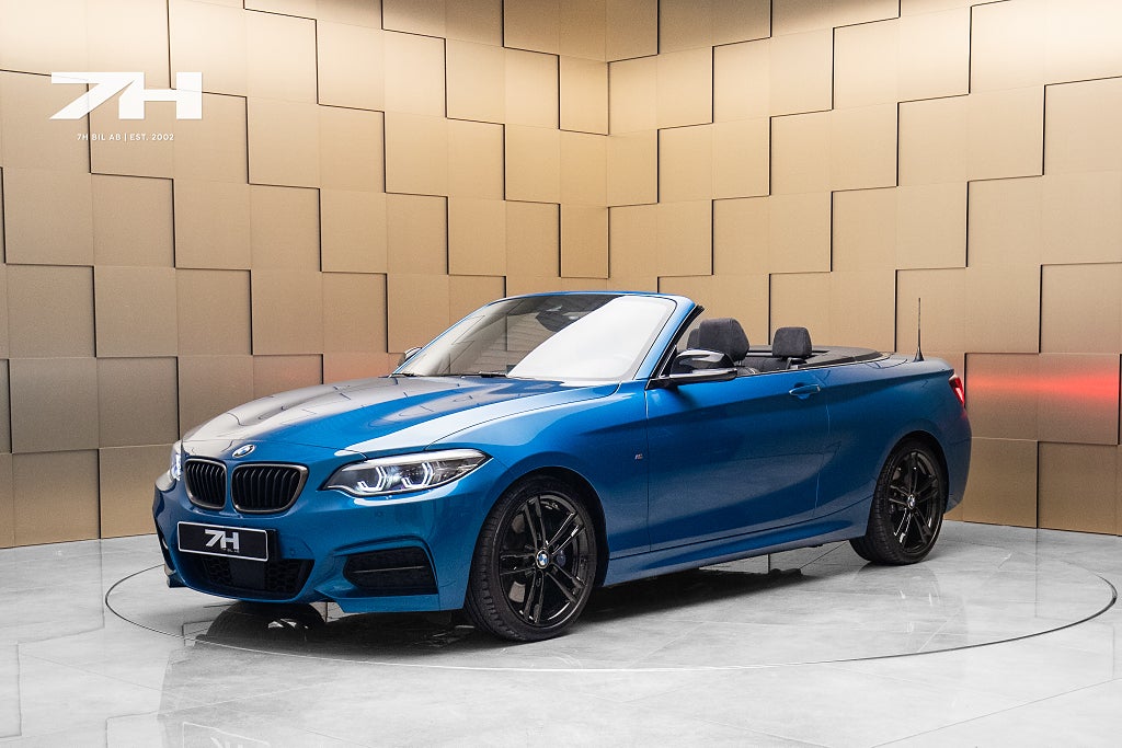 BMW M240I Cabriolet / Backkamera / H&K / Elstolar / Aktiv Farth.