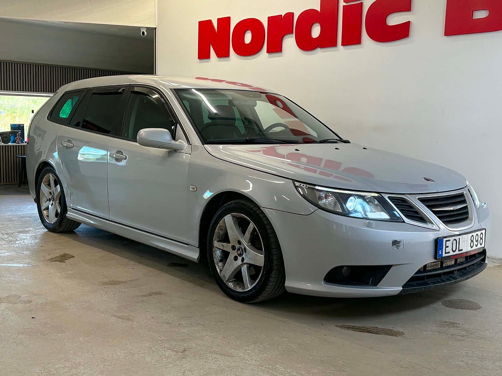 Saab 9-3 SportCombi 1.9 TTiD Automat Vector 180hk