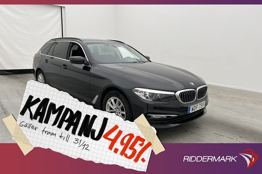 BMW 520 d Touring 190hk Kamera Display-K 4,95% Ränta