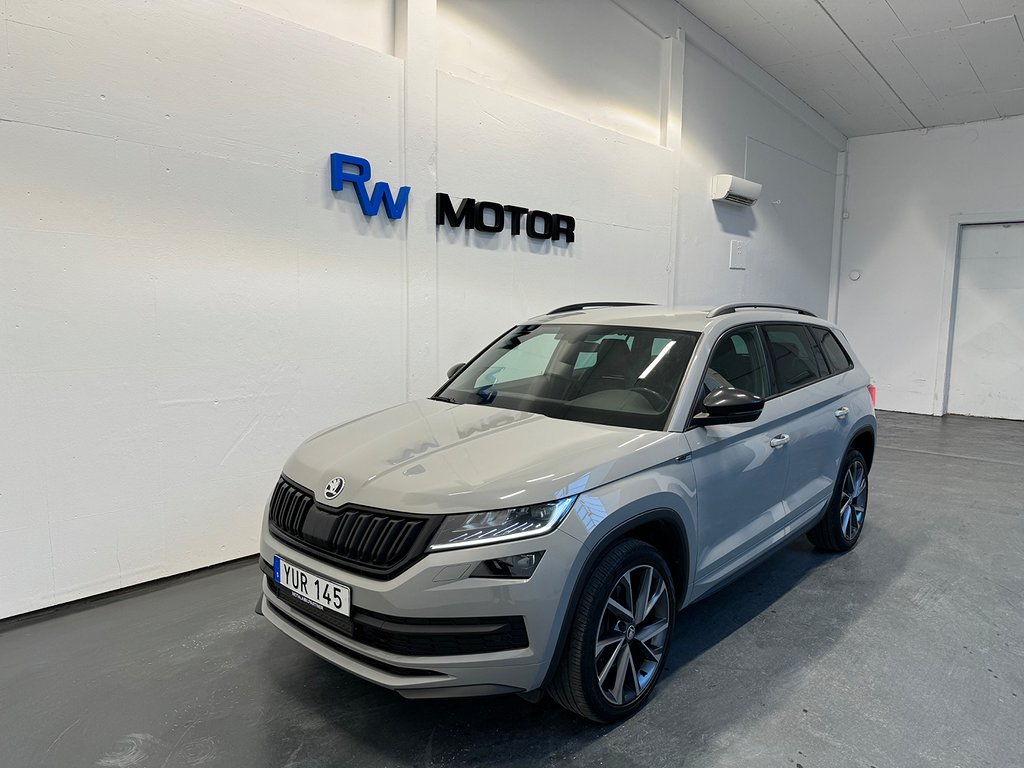 Skoda Kodiaq 2.0 TDI 4x4 190hk SportLine D-värm Drag B-kam 