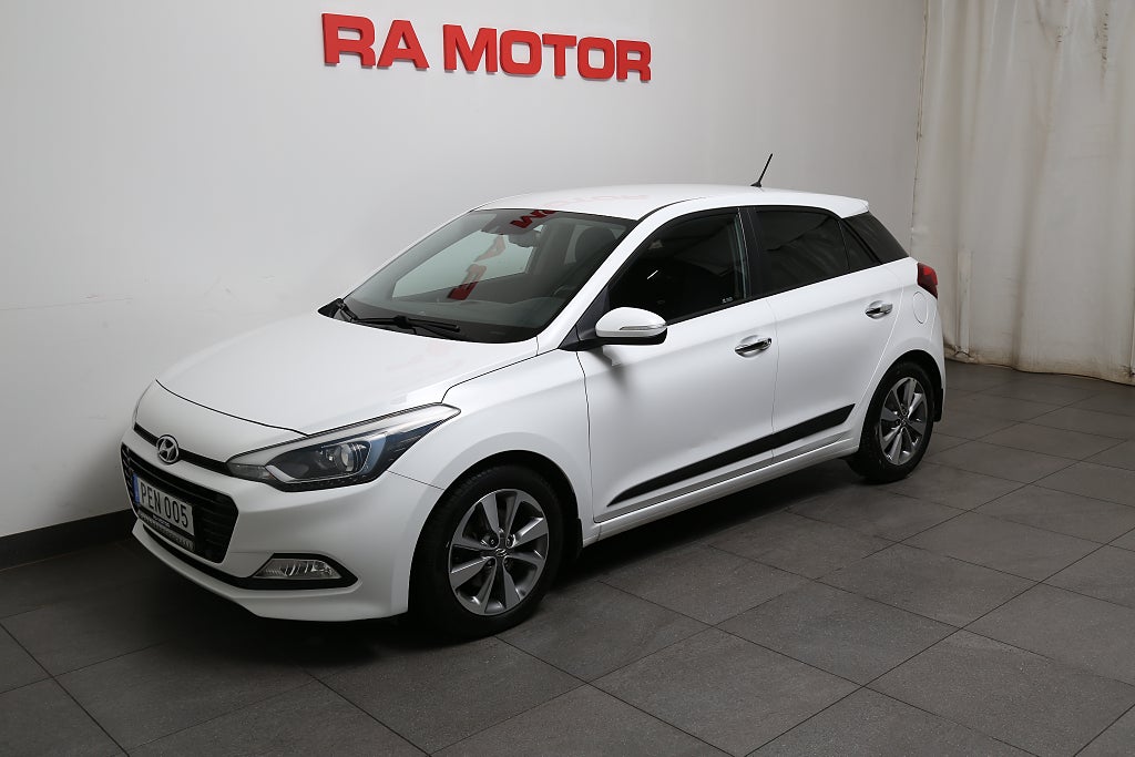 Hyundai i20 1,0 T-GDI blue 120hk Premium Plus Kamera Keyless Motorv 2017