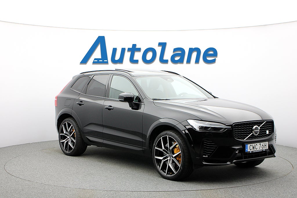 Volvo XC60 Recharge T8 AWD Polestar B&W,Pano,22",Drag,360°,456hk