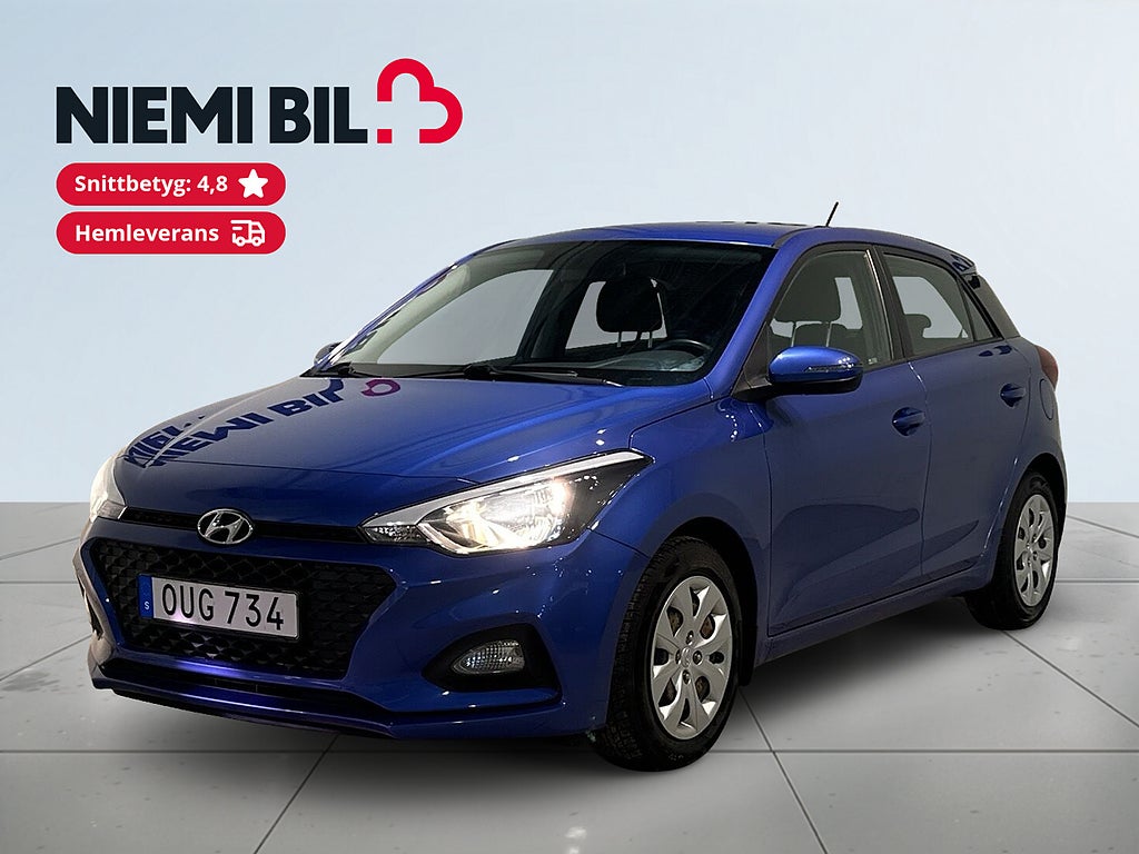 Hyundai i20 1.2 Comfort, Premium 1 ägare Rattvärme Kamkedja SoV